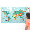 World Map Sticker Activity | Conscious Craft